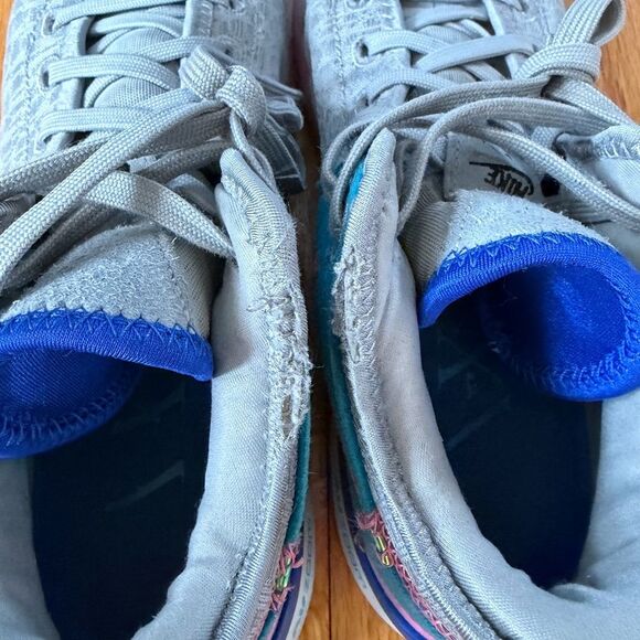 Nike Zoom LeBron NXXT Gen Wolf Grey Blue Lightning Pink size 8 - Picture 8 of 10